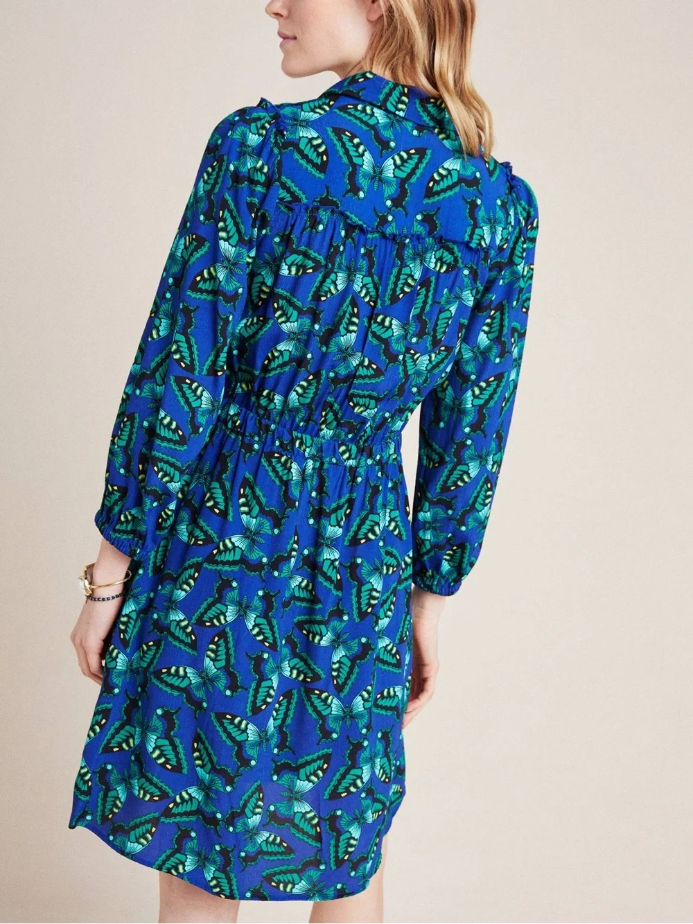 Maeve -  Butterfly Print Pippa Shirtdress